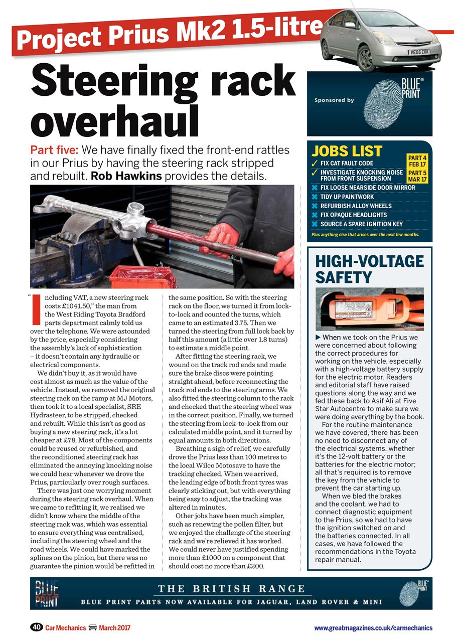 Car Mechanics Preview Pages