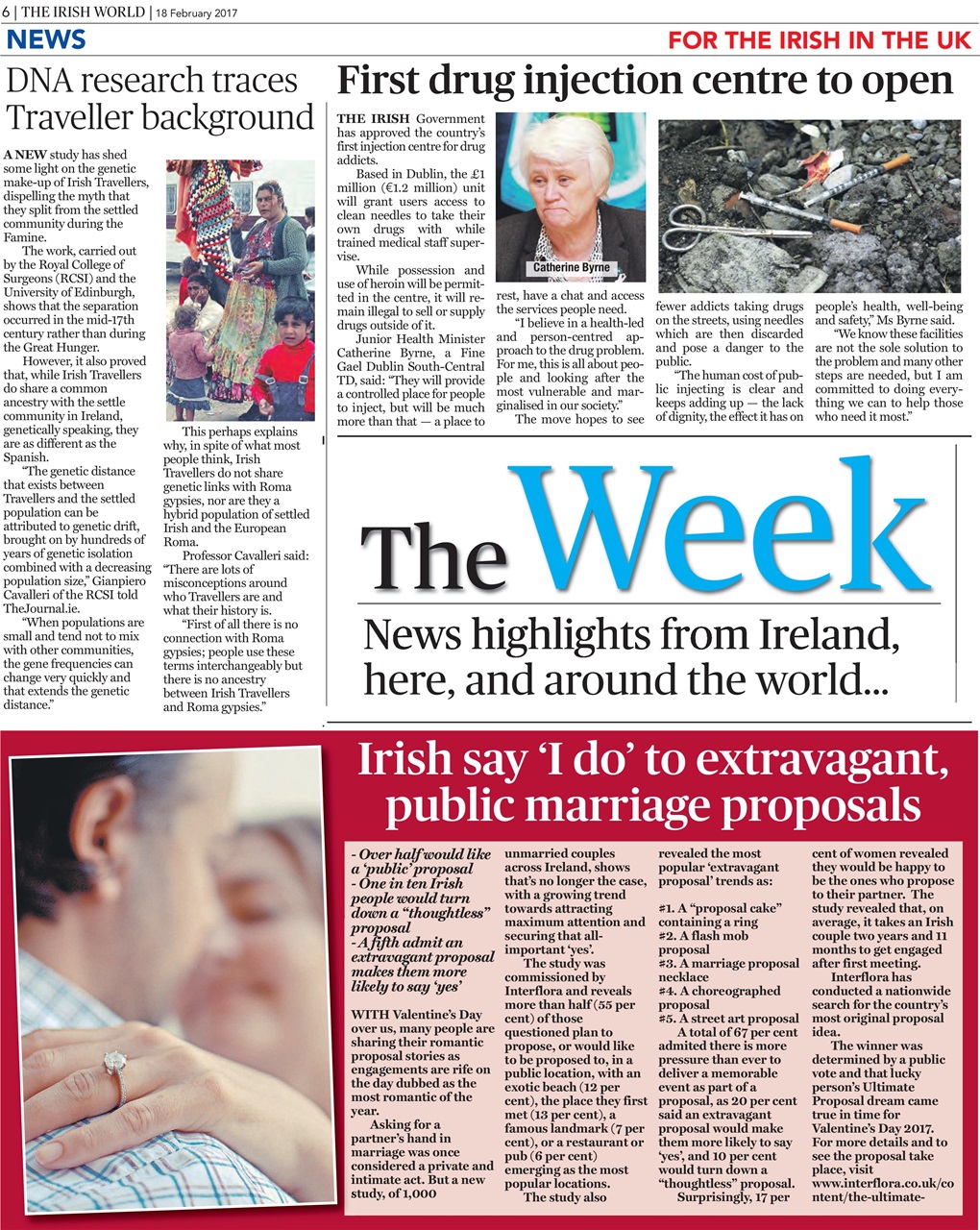 Irish World Preview Pages