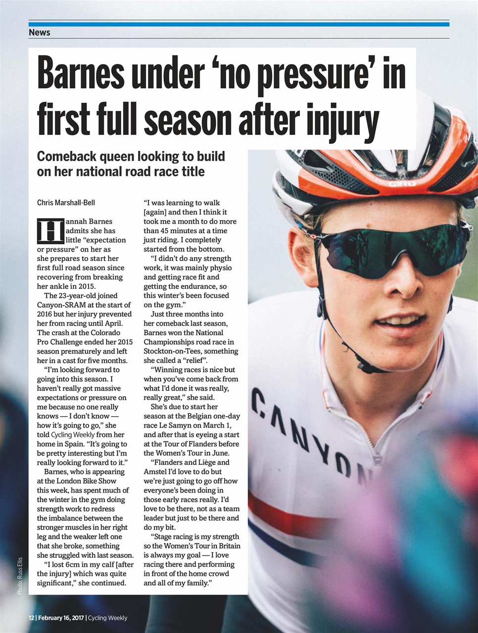 Cycling Weekly Preview Pages