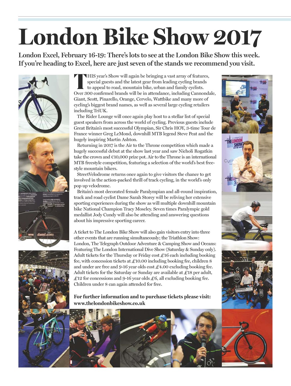 Cycling Weekly Preview Pages