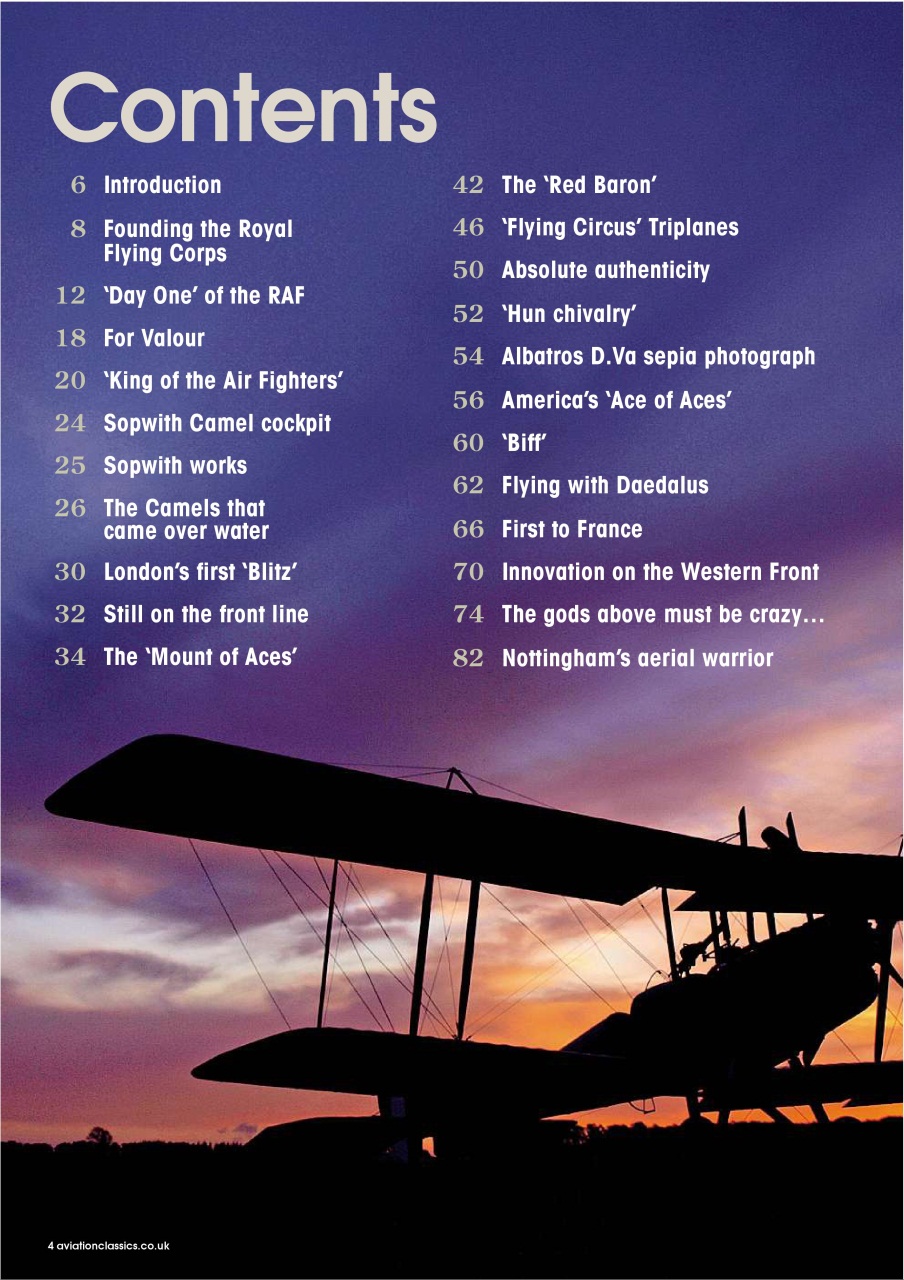 Aviation Classics Preview Pages