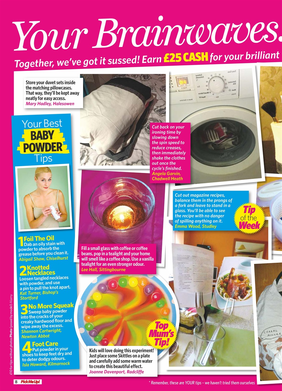 Pick Me Up Preview Pages