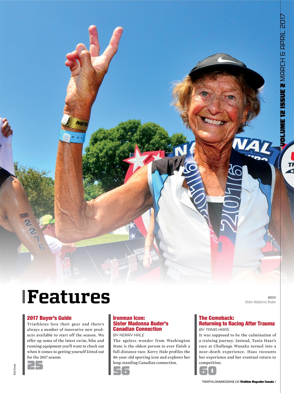 Triathlon Magazine Canada Preview Pages