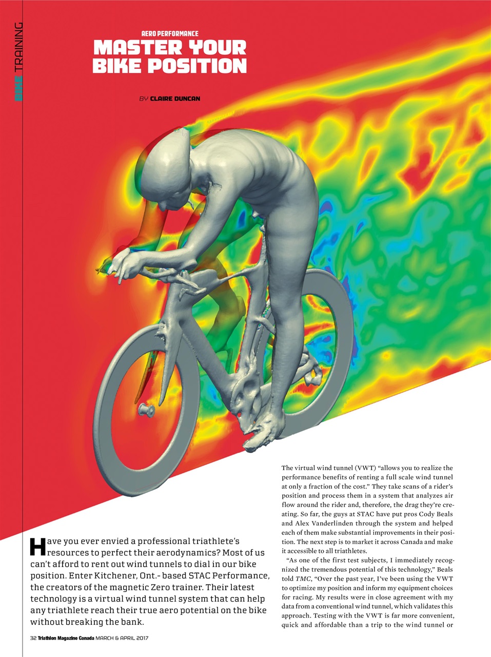 Triathlon Magazine Canada Preview Pages
