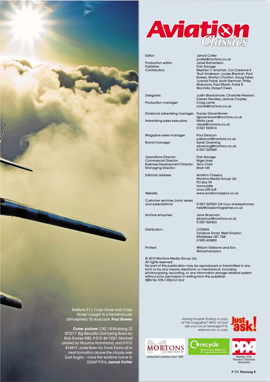 Aviation Classics Preview Pages