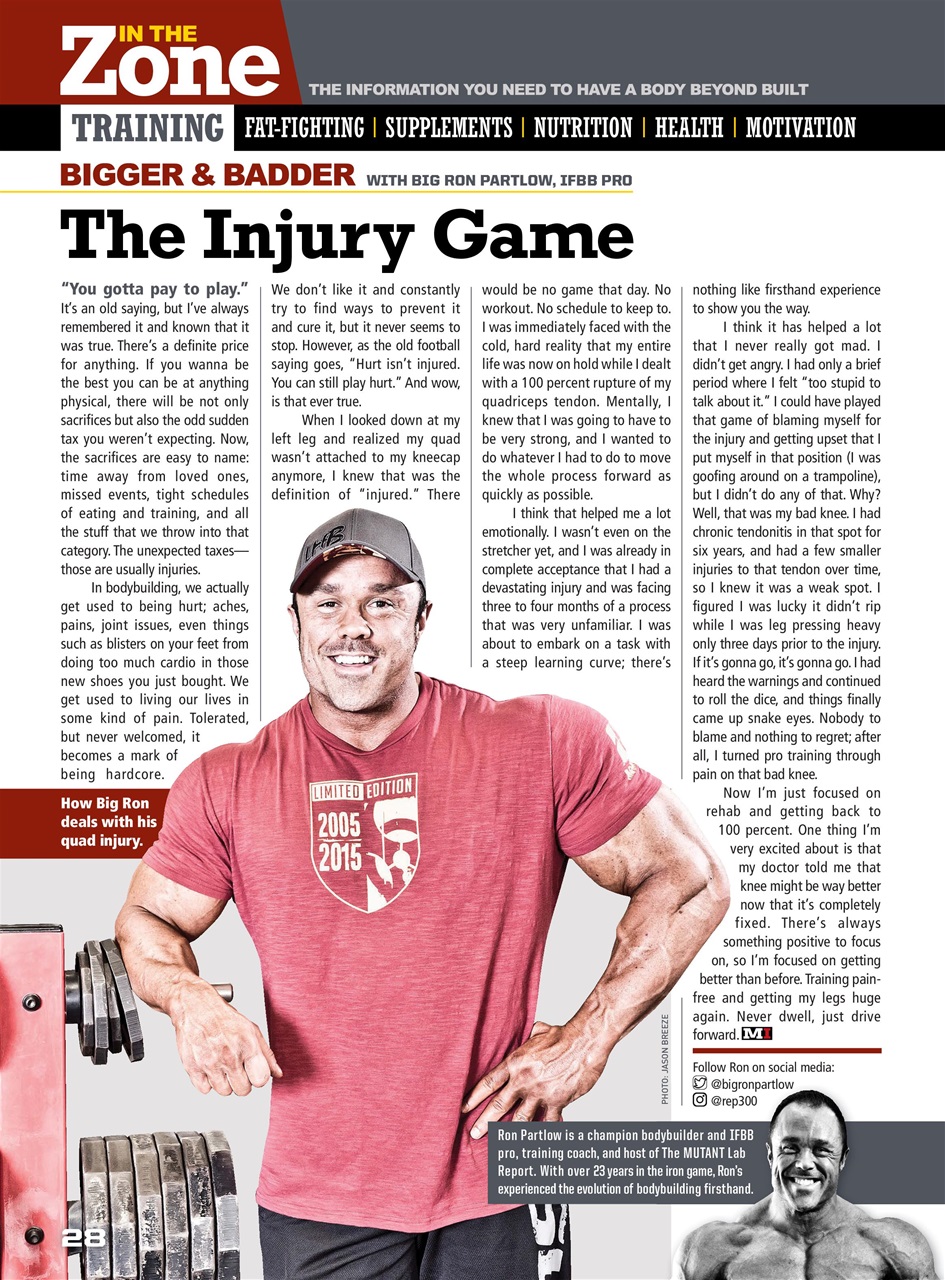 Muscle Insider Magazine Preview Pages