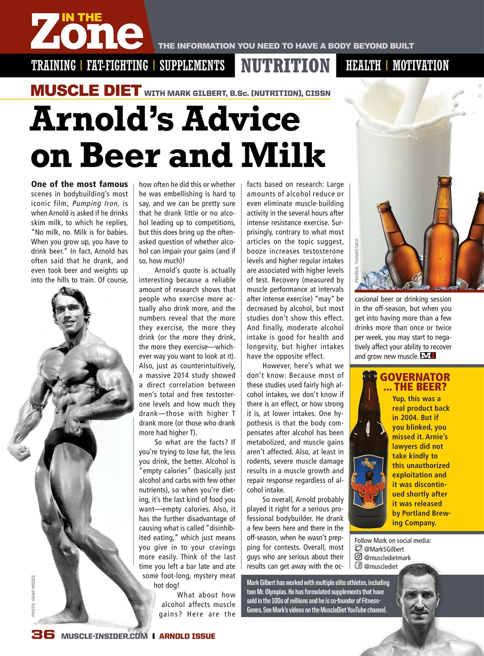 Muscle Insider Magazine Preview Pages