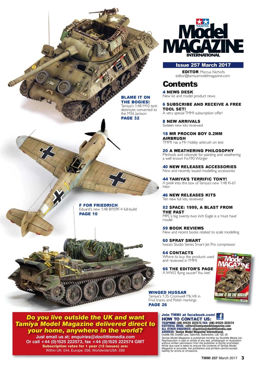 Tamiya Model Magazine Preview Pages