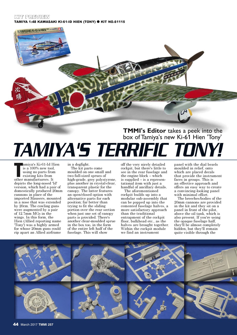 Tamiya Model Magazine Preview Pages