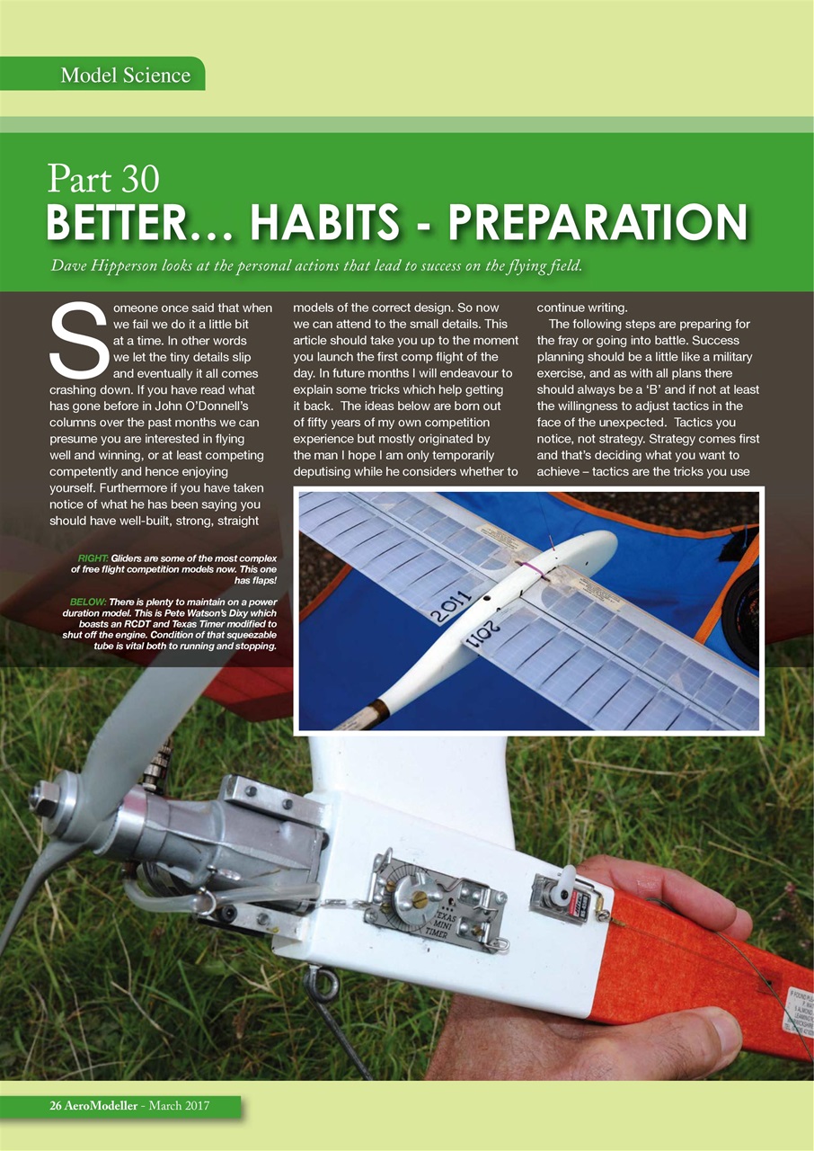 AeroModeller Preview Pages