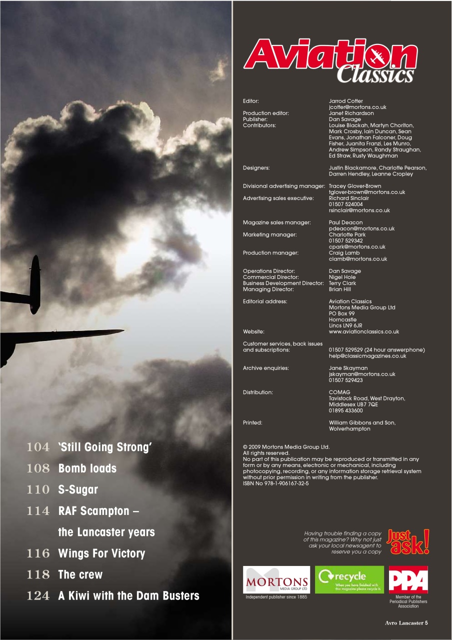 Aviation Classics Preview Pages