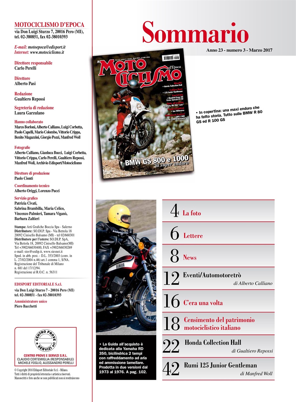 Motociclismo d'Epoca Preview Pages