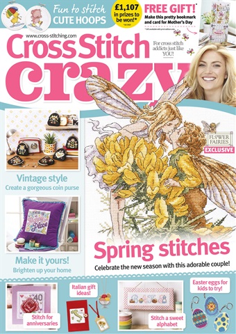 Cross Stitch Crazy issue April 2017