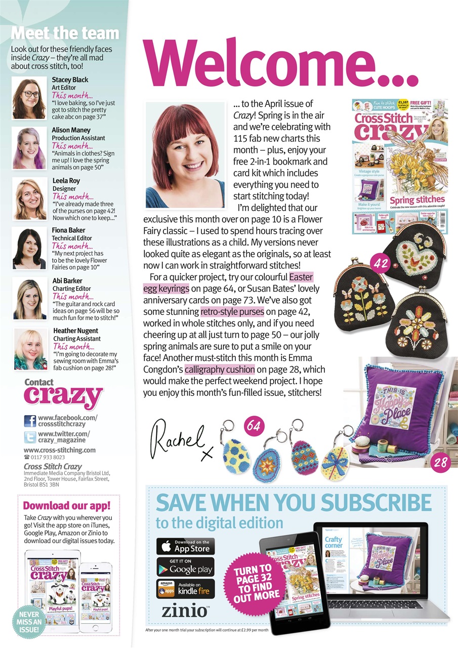 Cross Stitch Crazy Preview Pages