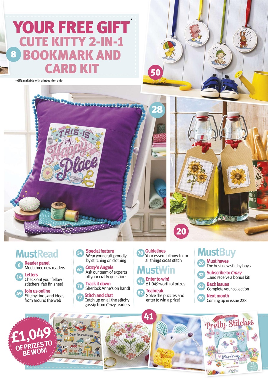 Cross Stitch Crazy Preview Pages