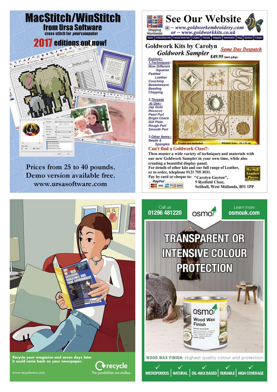 Cross Stitch Crazy Preview Pages