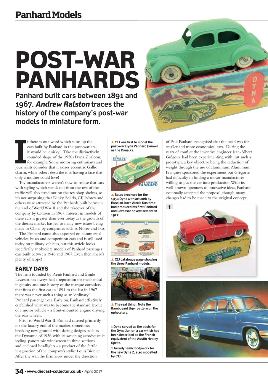 Diecast Collector Preview Pages