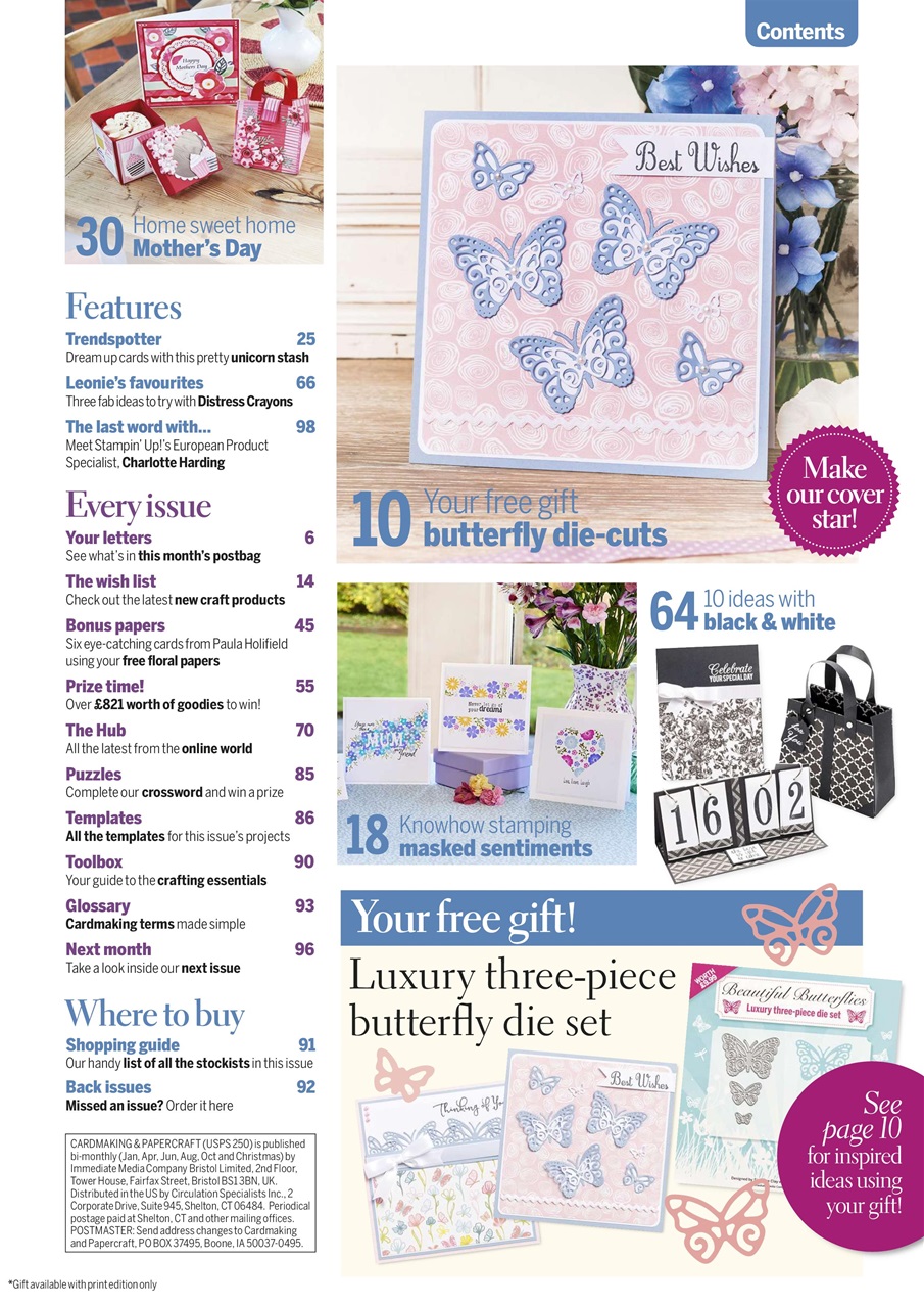 Cardmaking & Papercraft Preview Pages
