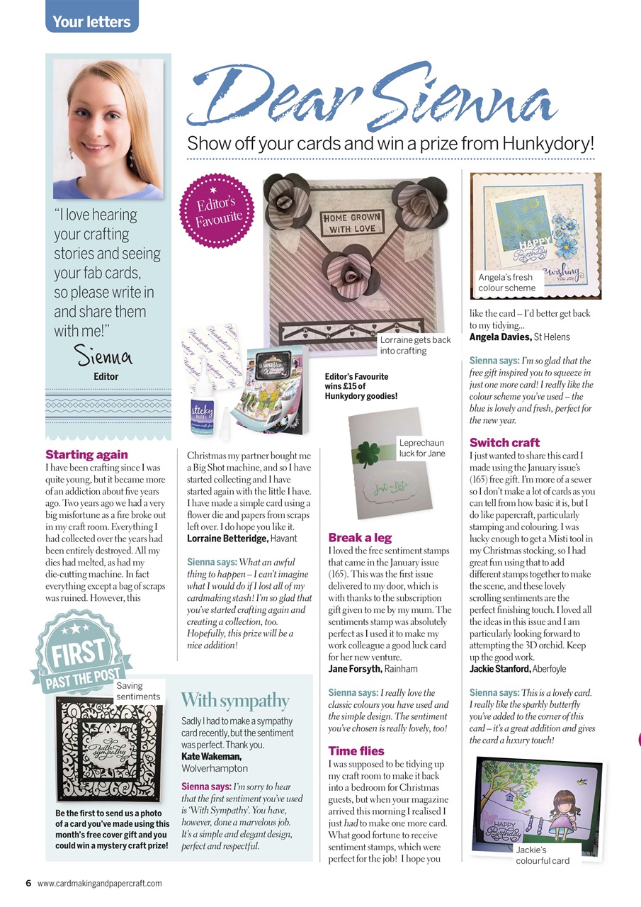 Cardmaking & Papercraft Preview Pages
