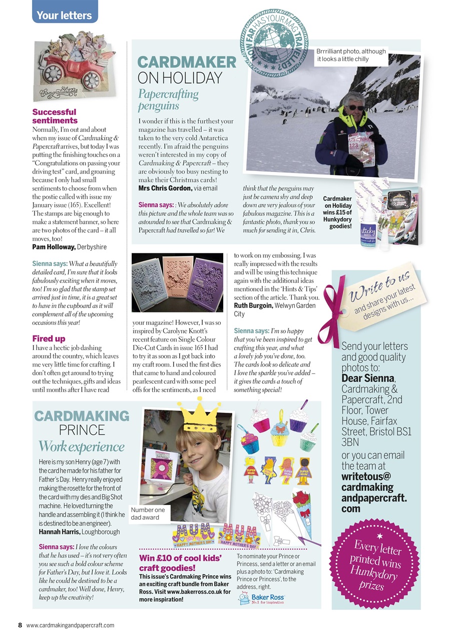 Cardmaking & Papercraft Preview Pages