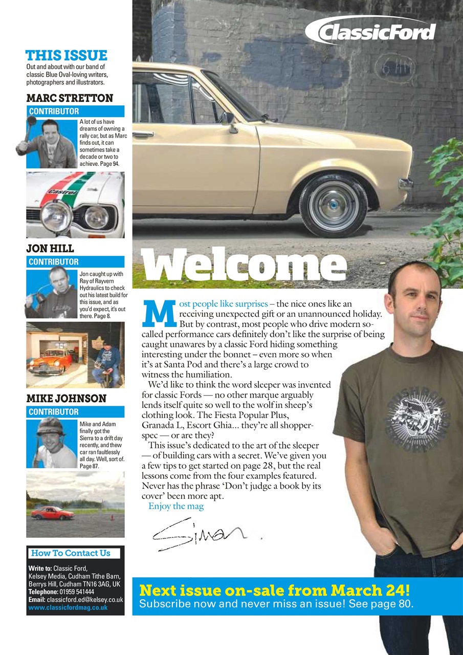 Classic Ford Preview Pages
