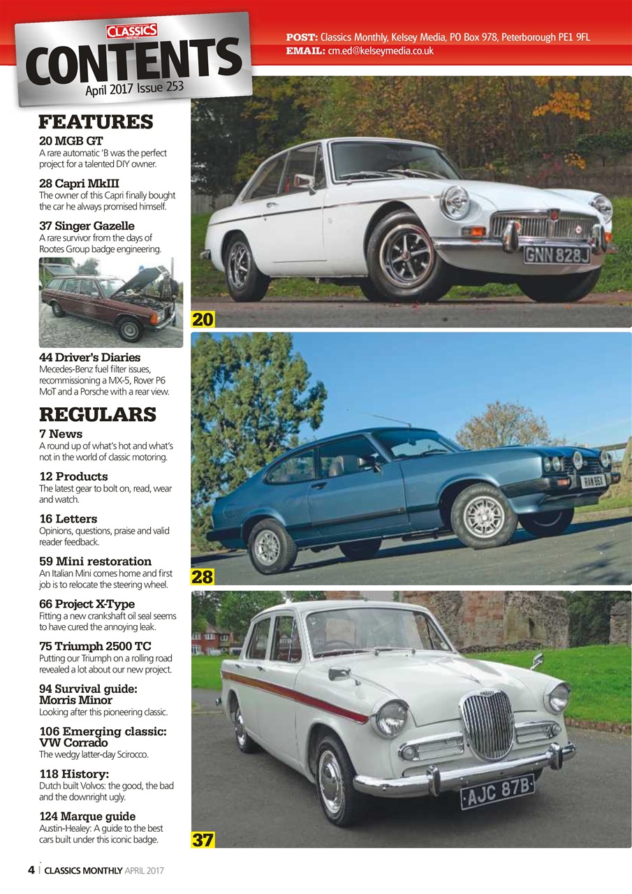 Classics World Preview Pages