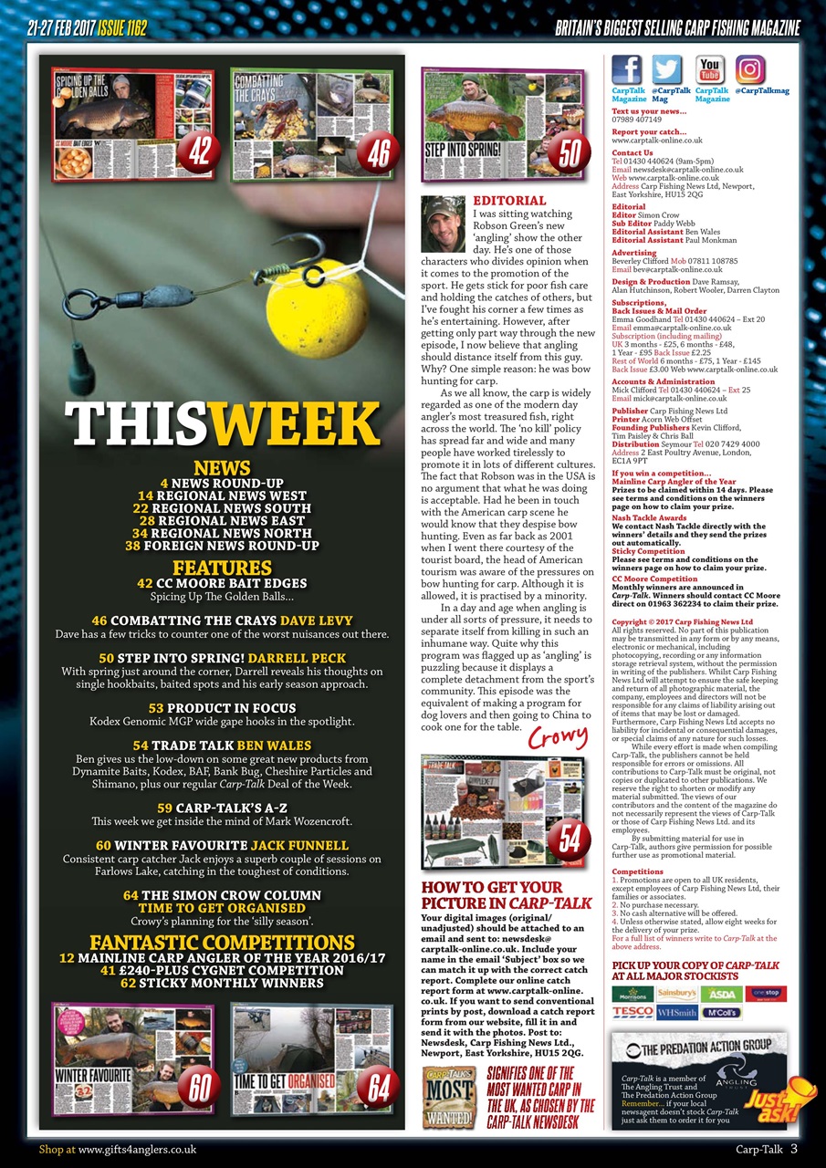 Carp-Talk Preview Pages