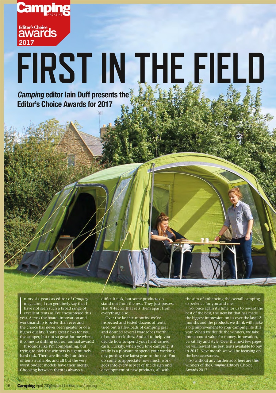 Camping Preview Pages