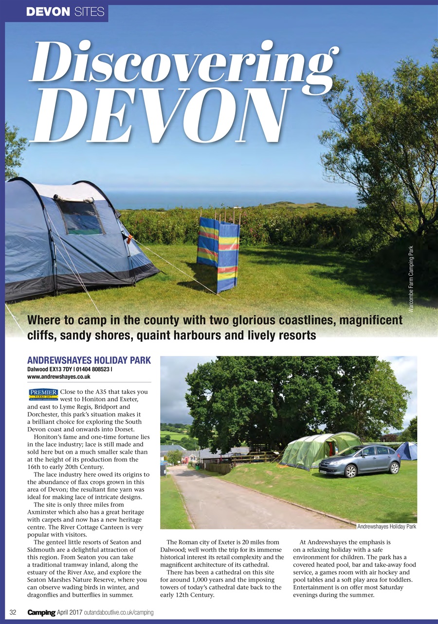 Camping Preview Pages