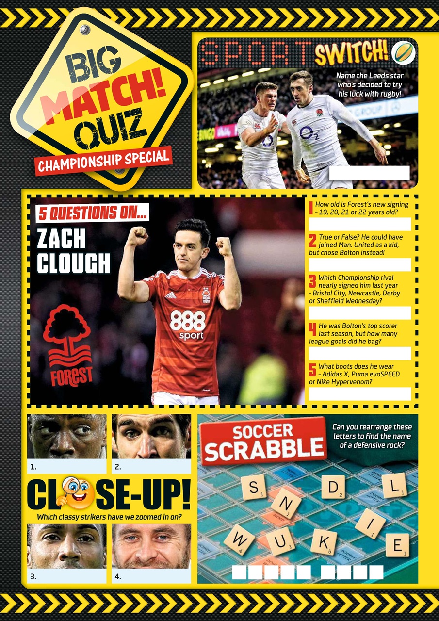 Match Preview Pages