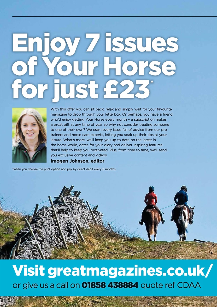 Your Horse Preview Pages