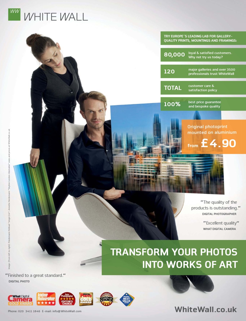 Black+White Photography Preview Pages