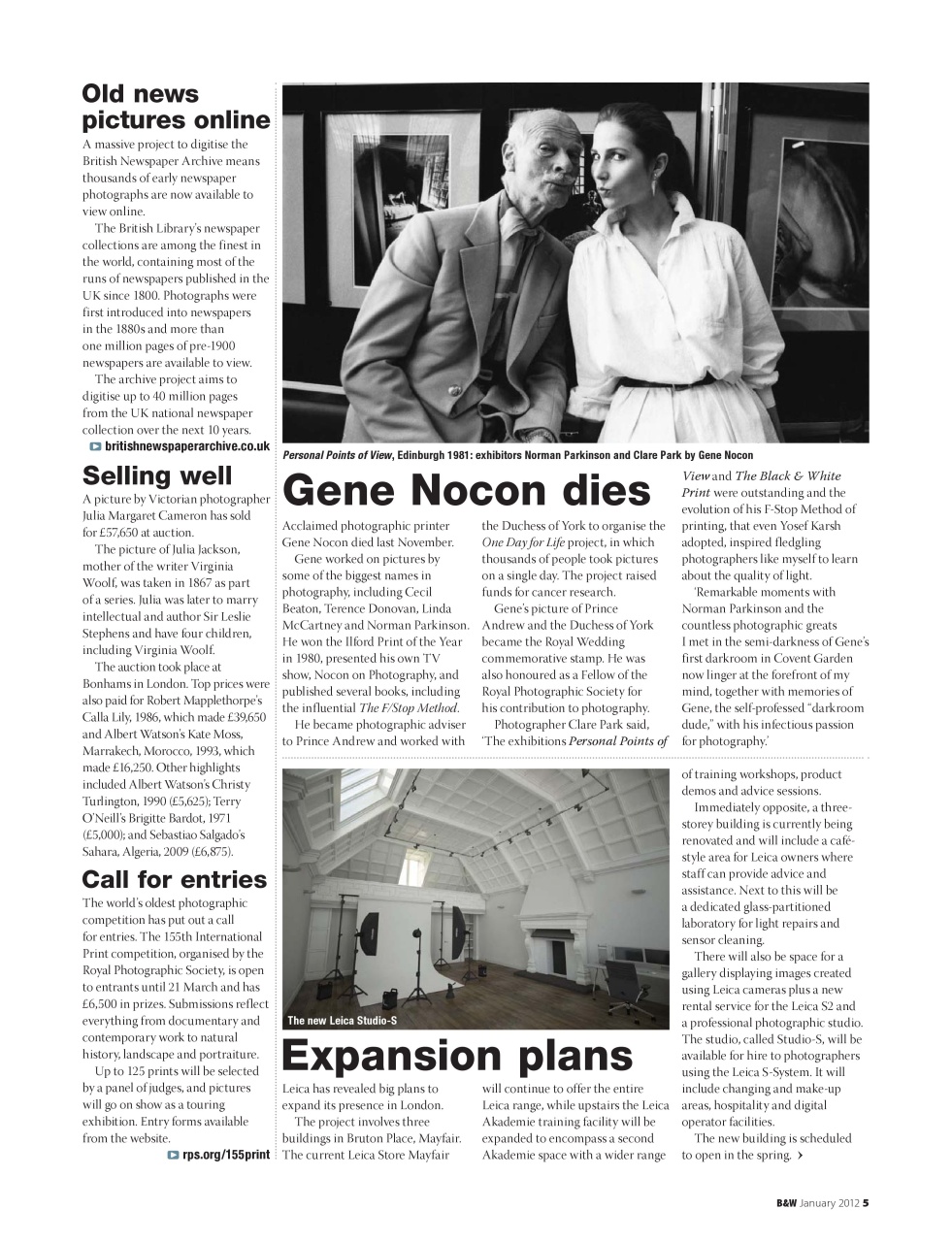 Black+White Photography Preview Pages