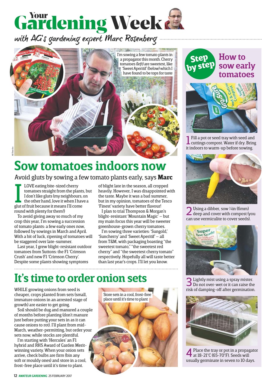 Amateur Gardening Preview Pages