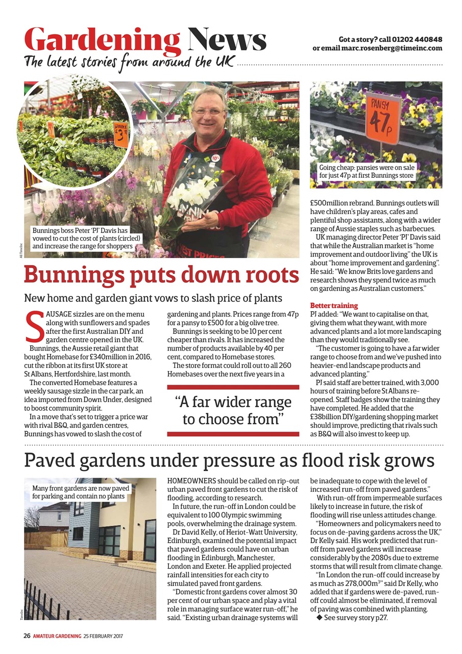 Amateur Gardening Preview Pages