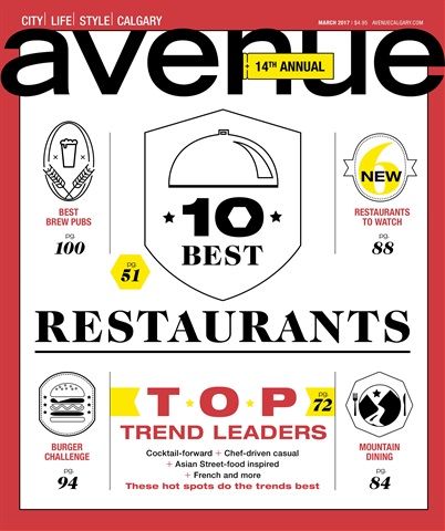 Avenue Calgary issue  March 2017