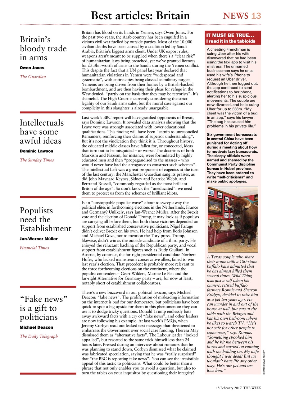 The Week Preview Pages