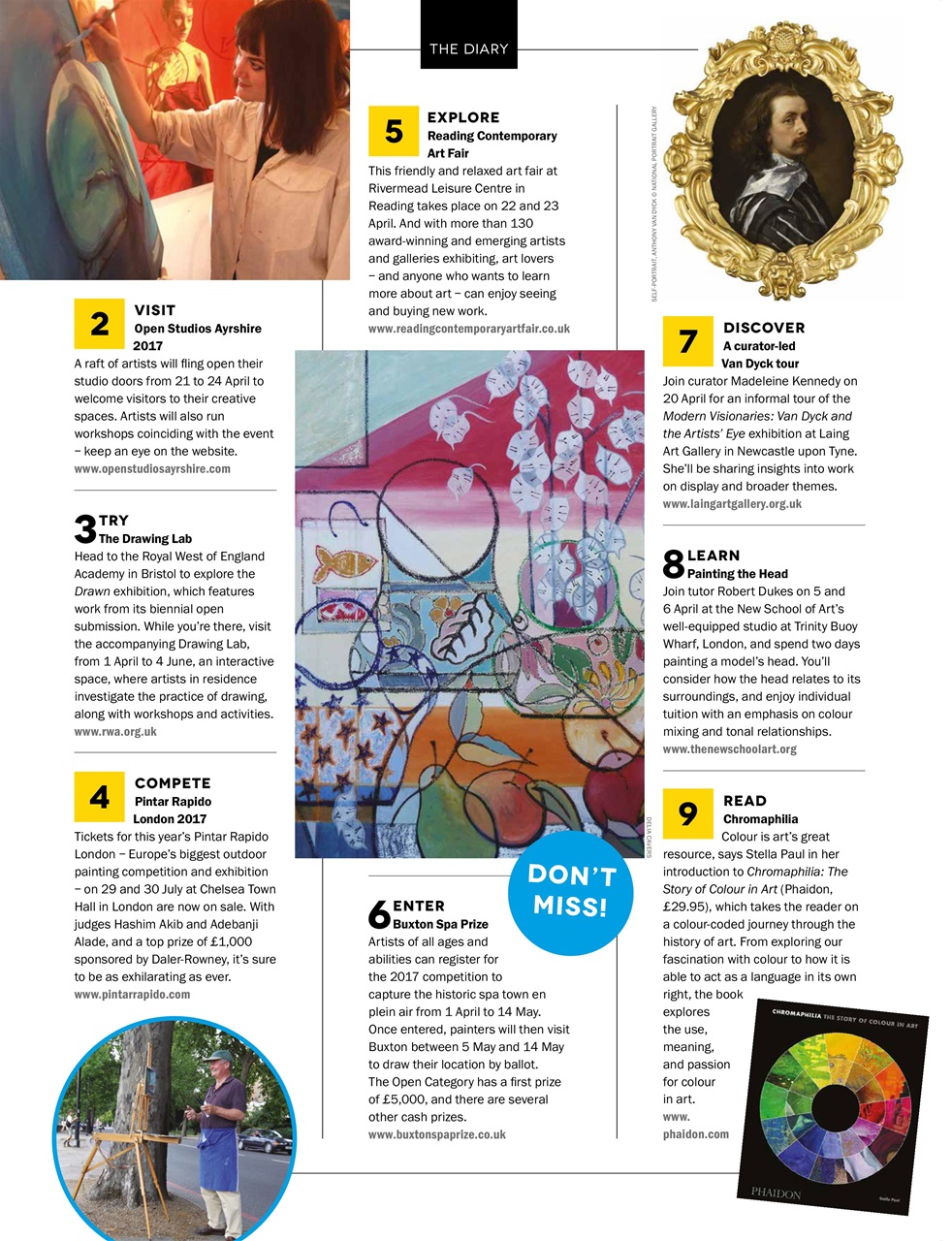 Artists & Illustrators Preview Pages