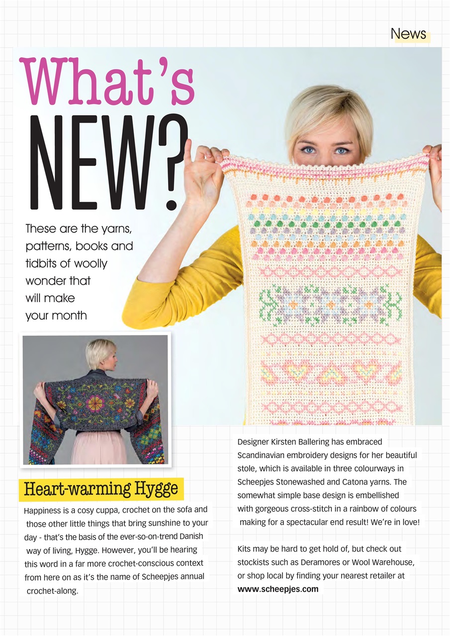 Crochet Now Magazine Preview Pages