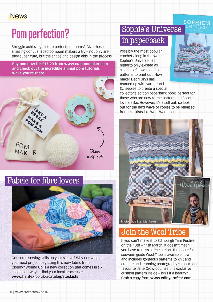 Crochet Now Magazine Preview Pages