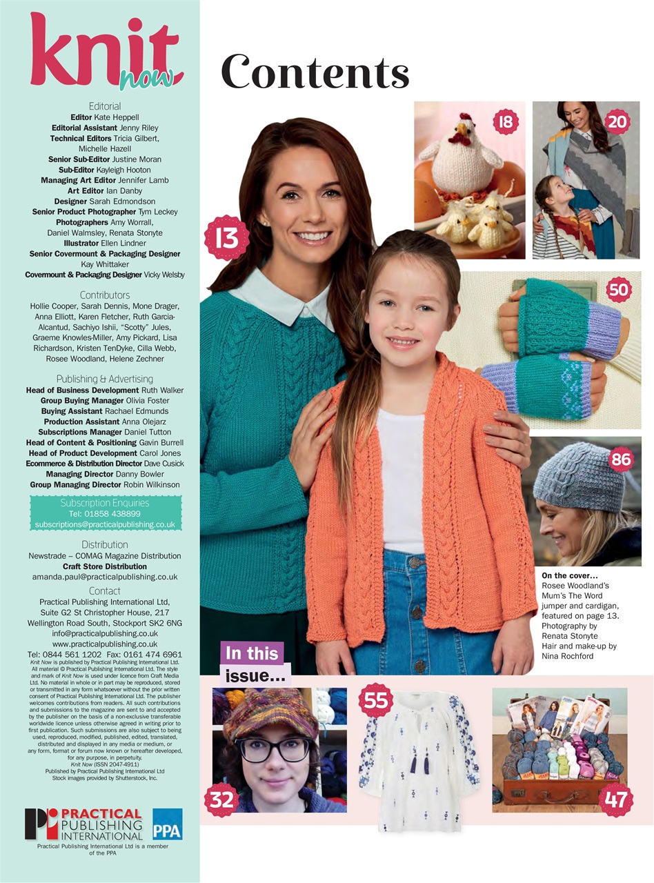 Knit Now Preview Pages