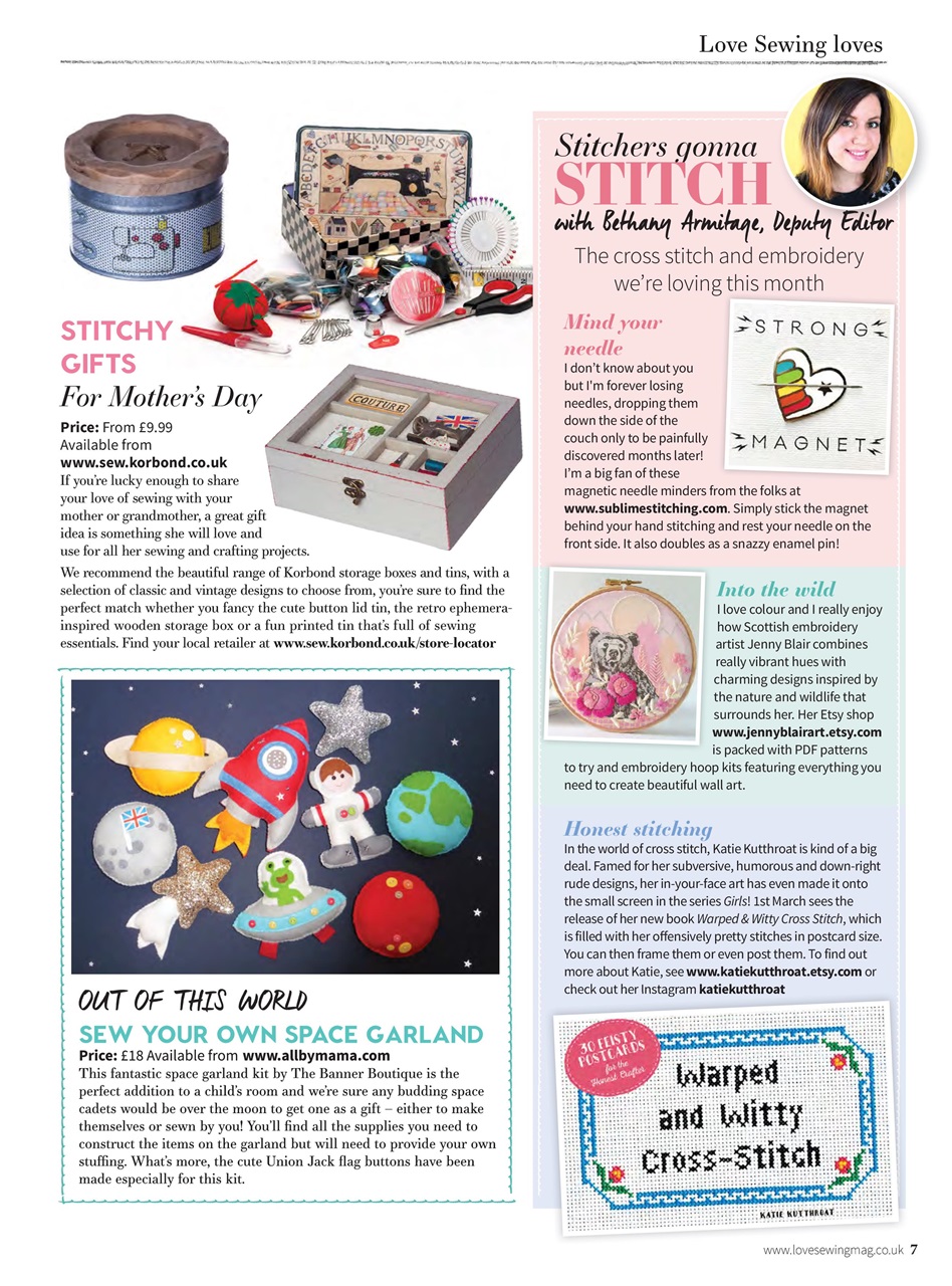 Love Sewing Preview Pages