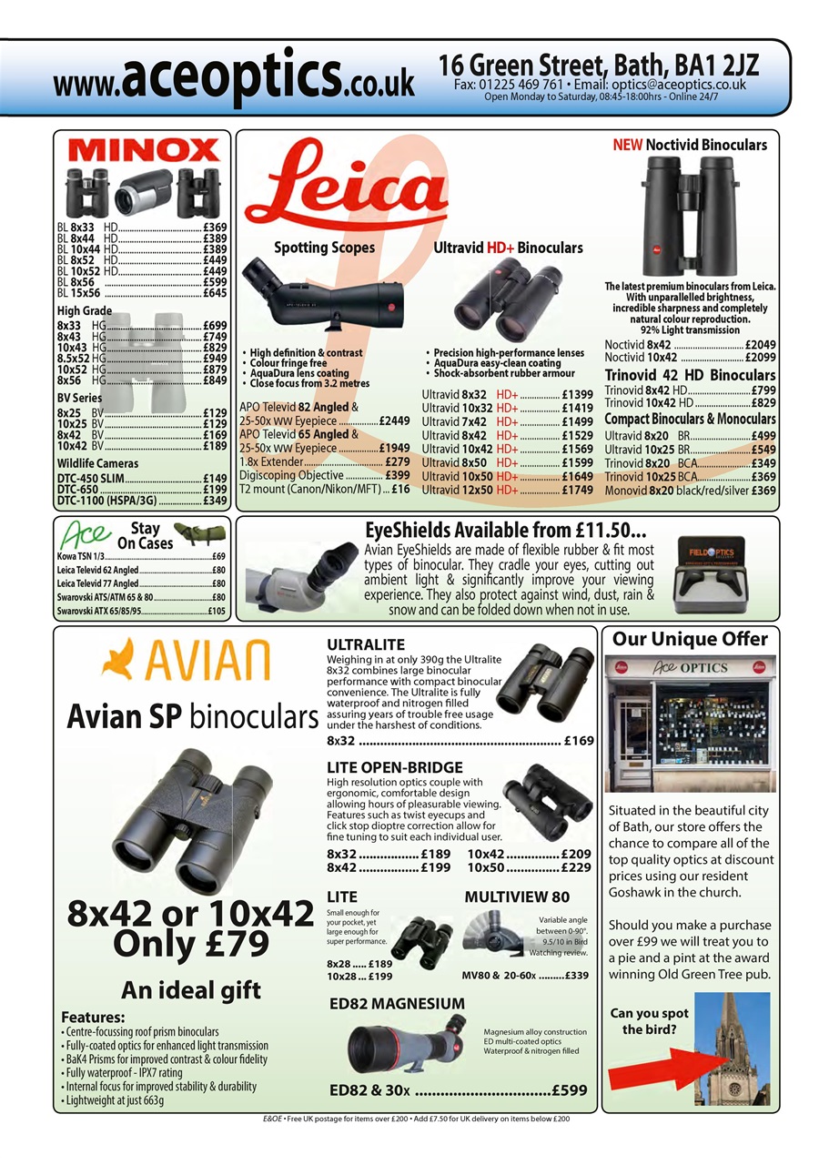 Birdwatch Magazine Preview Pages