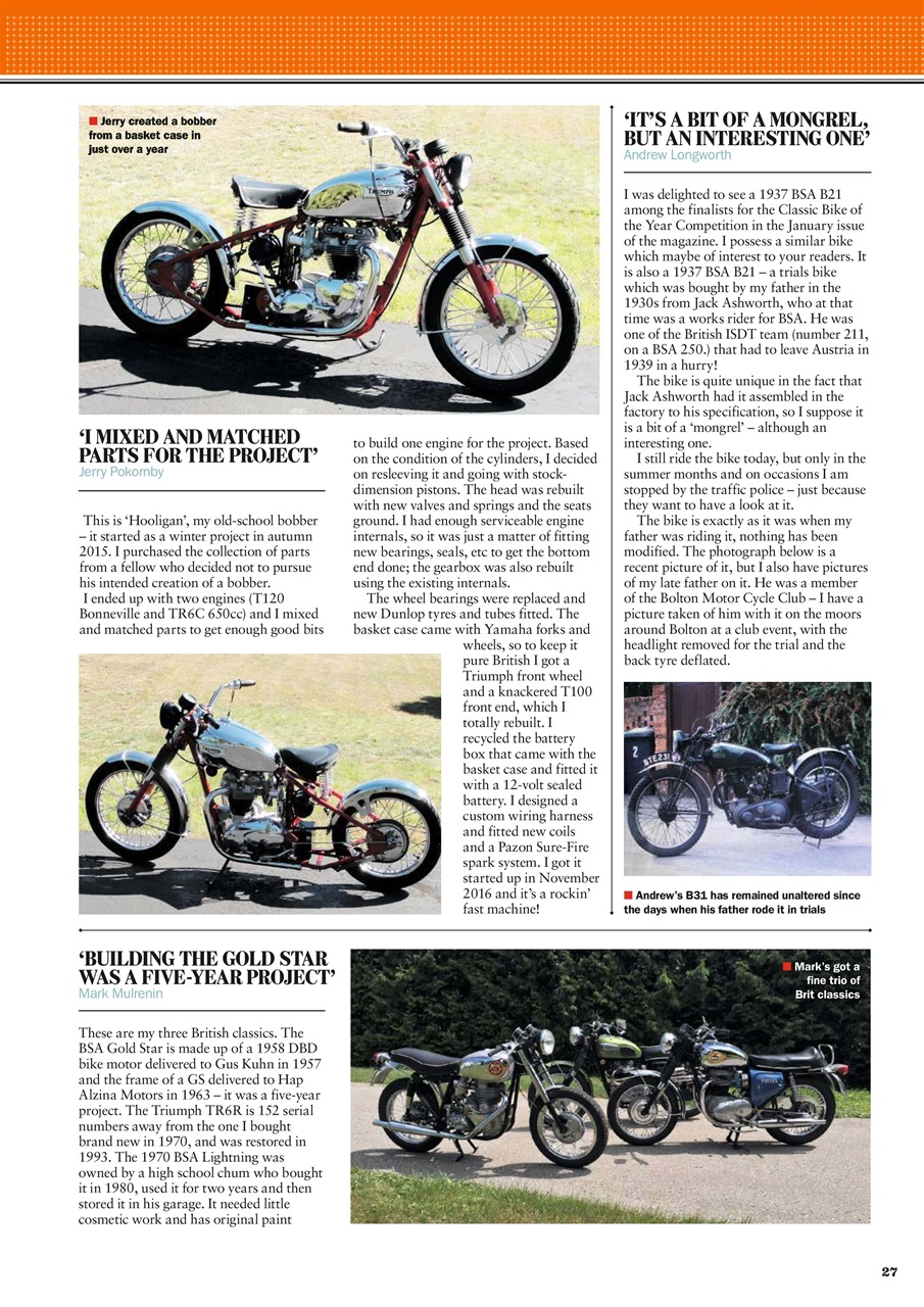 Classic Bike Preview Pages