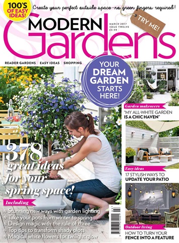 Modern Gardens issue March 2017