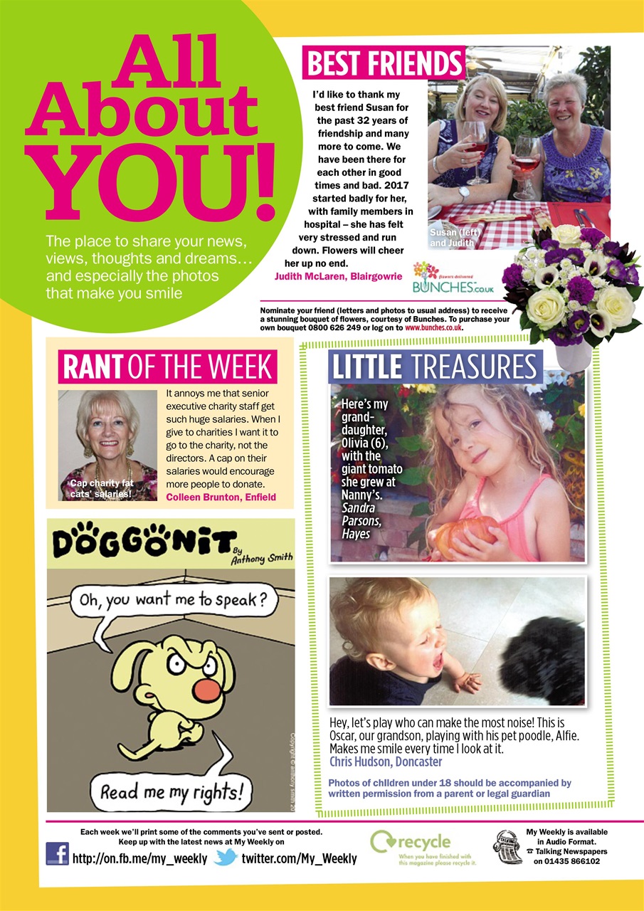 My Weekly Preview Pages