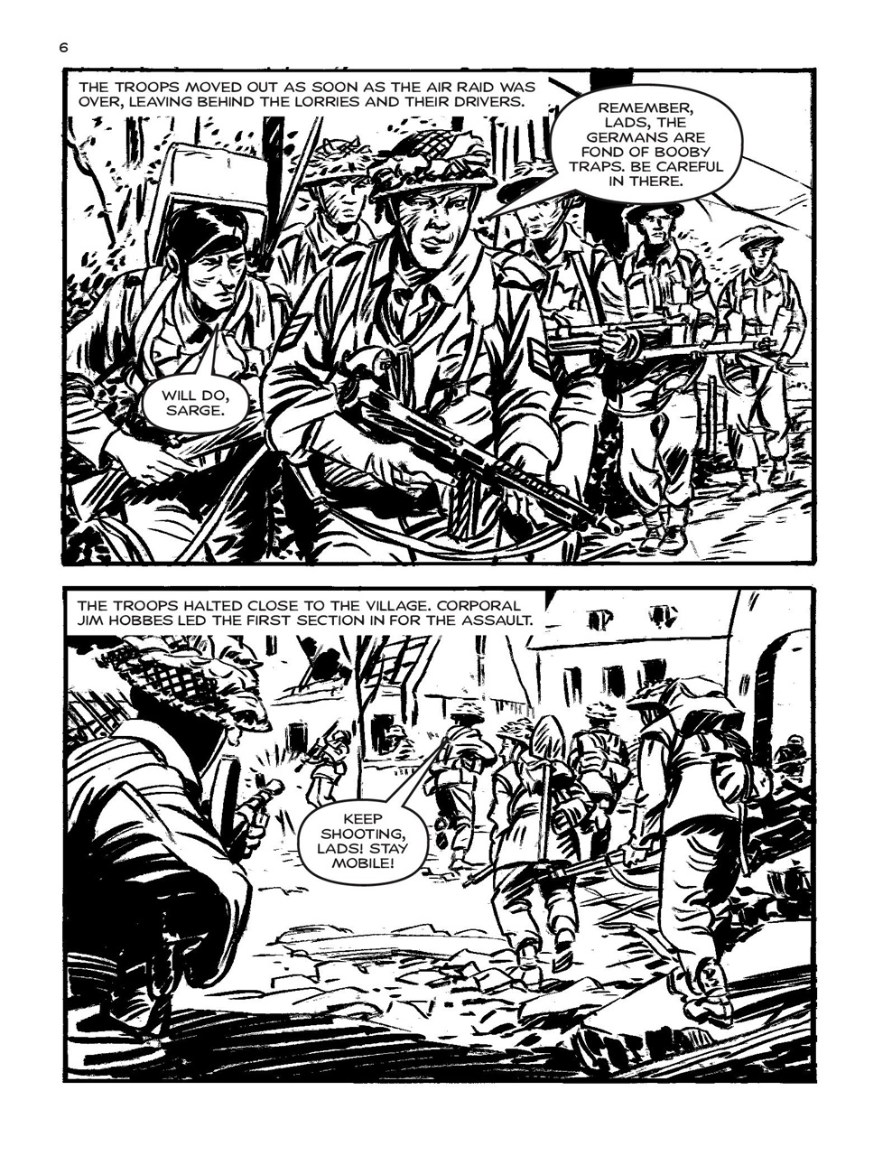 Commando Preview Pages