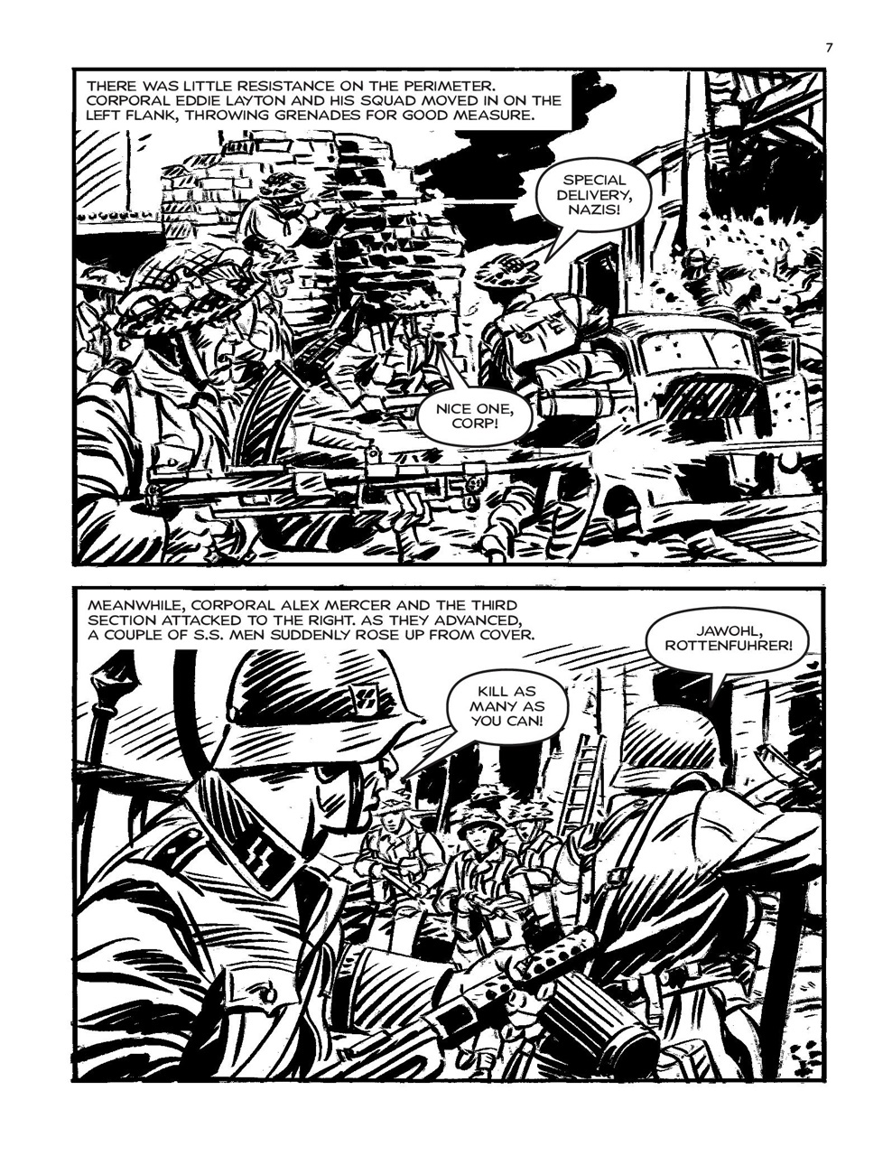Commando Preview Pages
