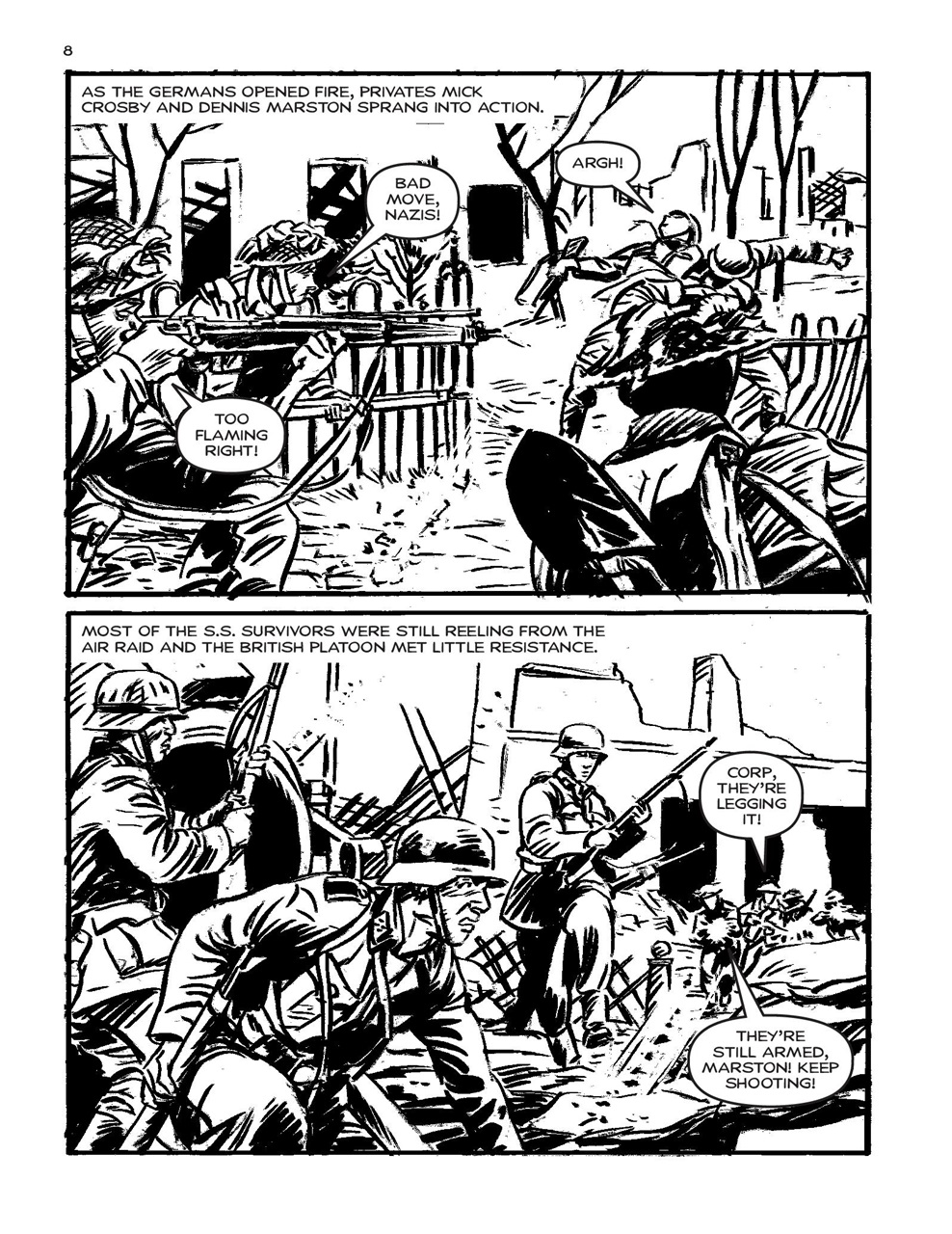 Commando Preview Pages