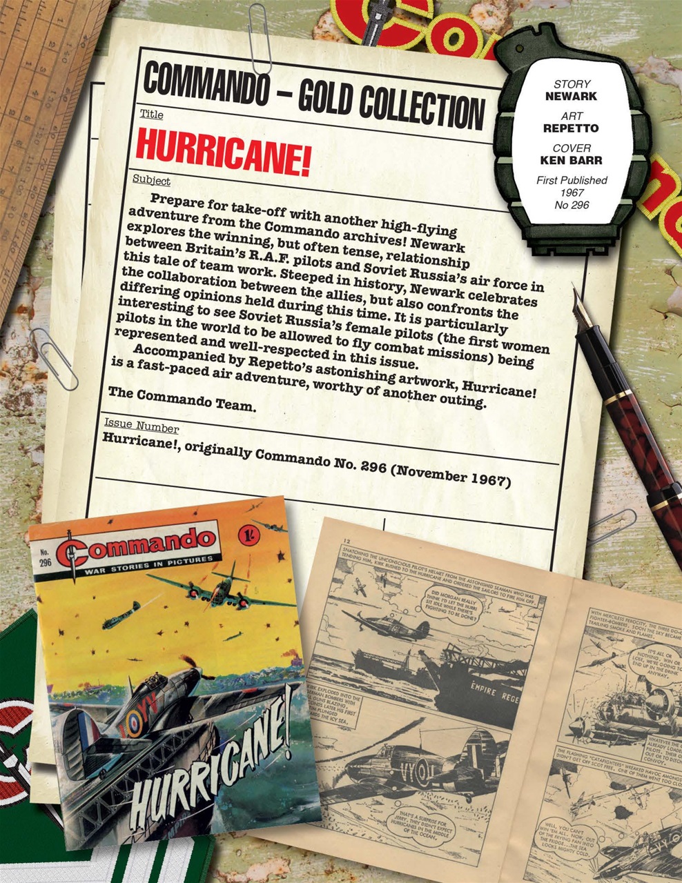 Commando Preview Pages